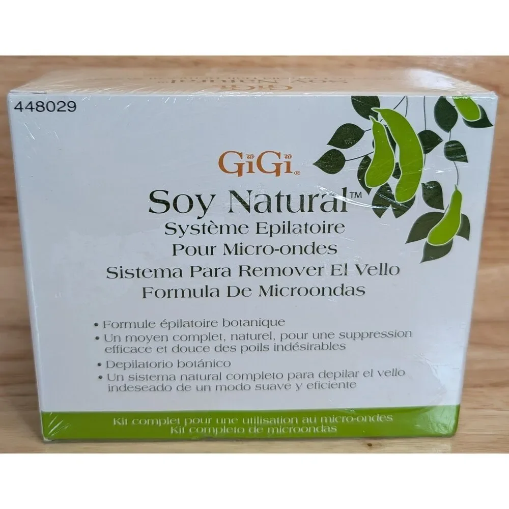 GiGi Soy‎ Natural Microwave Hair Removal System Complete Kit Sealed New